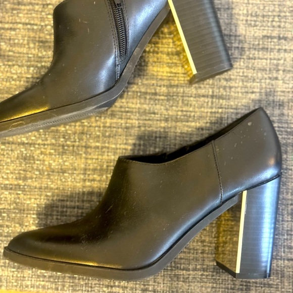 NineWest Leather Mini Ankle Boot - Picture 2 of 7